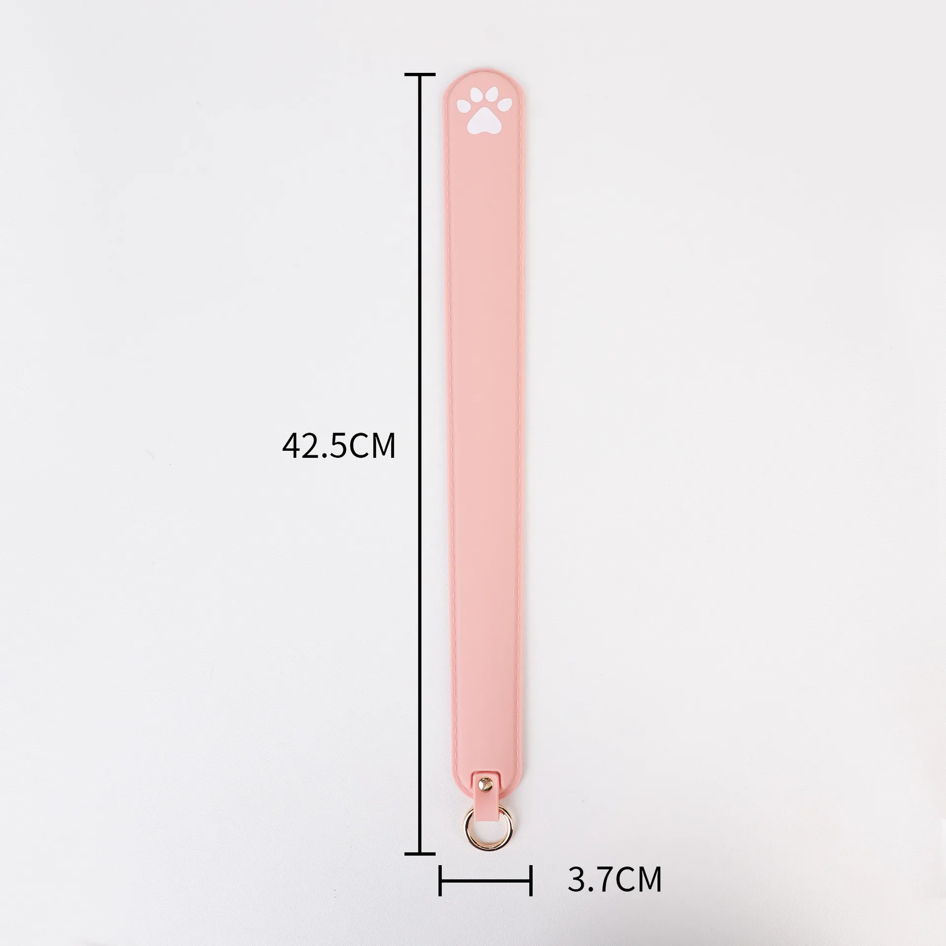 Kijka do klapsów ze skóry PU i silikonu, 42,5 cm, bicz jeździecki, kij do klapsów do treningu koni