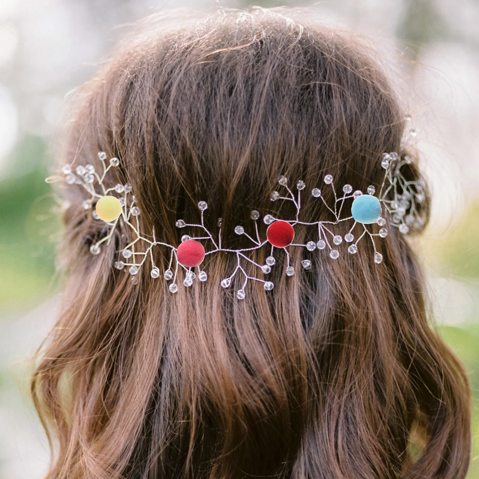 

150Pcs Pompom Balls for DIY Crafts Decorative Craft Supplies Multipurpose Decorations for Clothes Hats Luggage Sewing Art