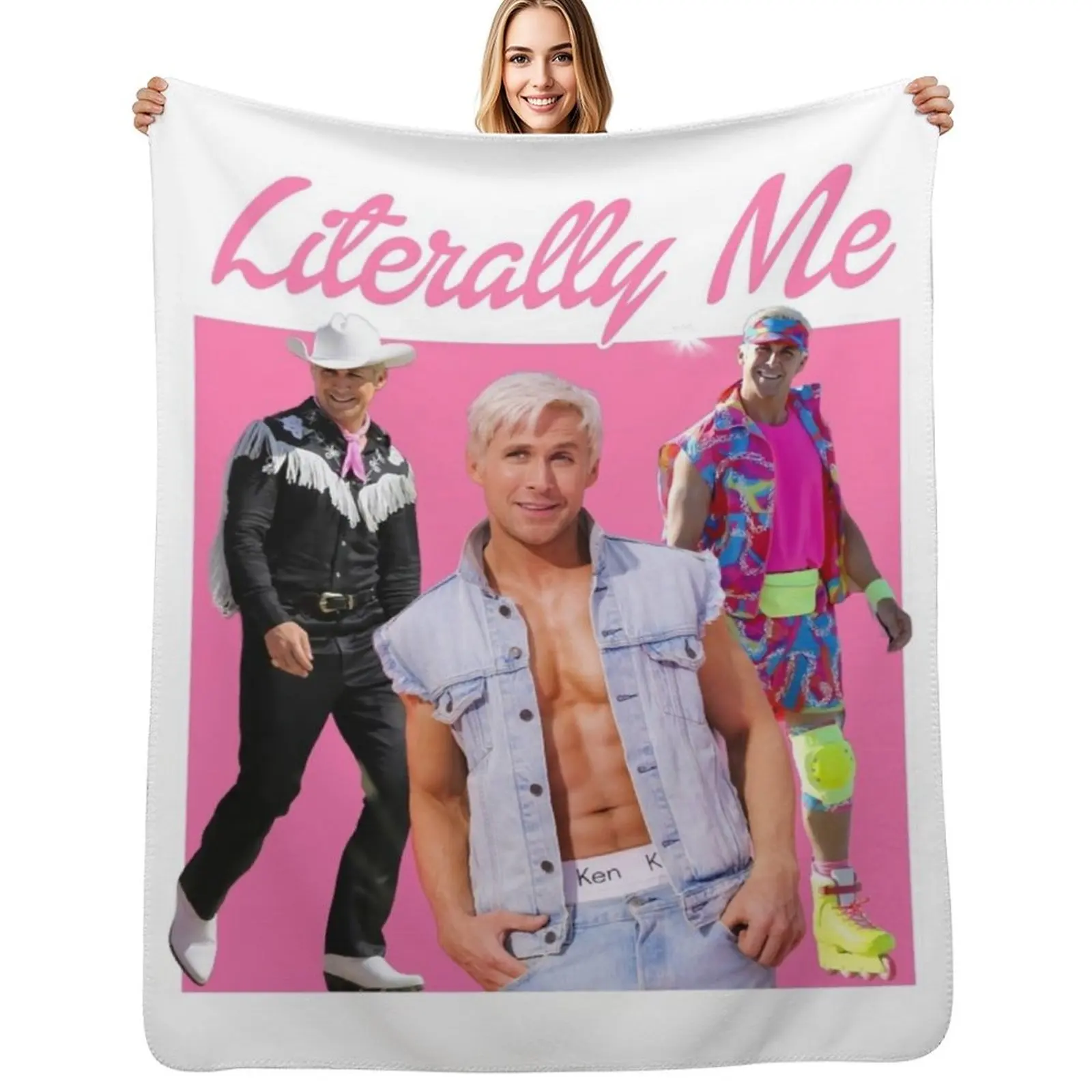 

Literally Me (Ryan Gosling) Classic Throw Blanket Versatile Cozy Throw Blanket for All Occasions
