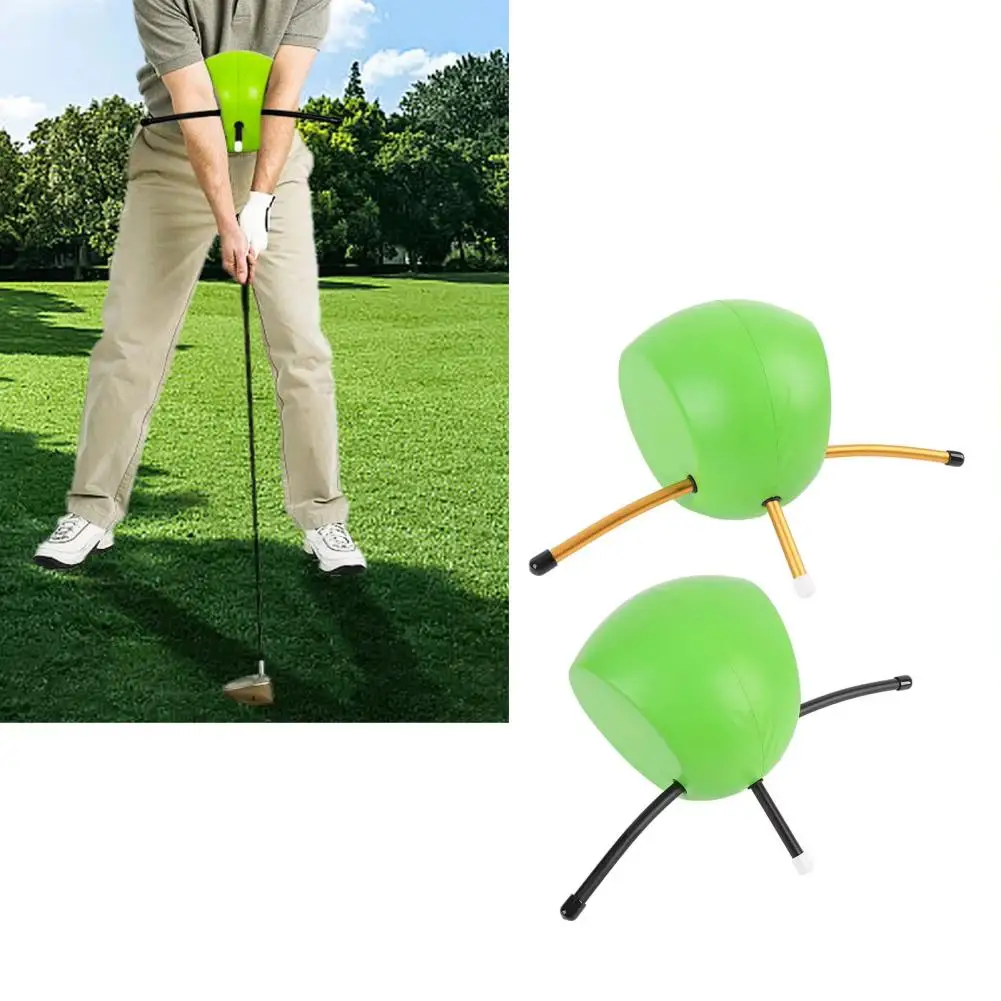 

1 шт., тренажер для качелей для гольфа, тренировочный мяч, пластиковая пена и алюминиевый сплав, портативный тренировочный мяч для качелей для гольфа Tra Bravoid