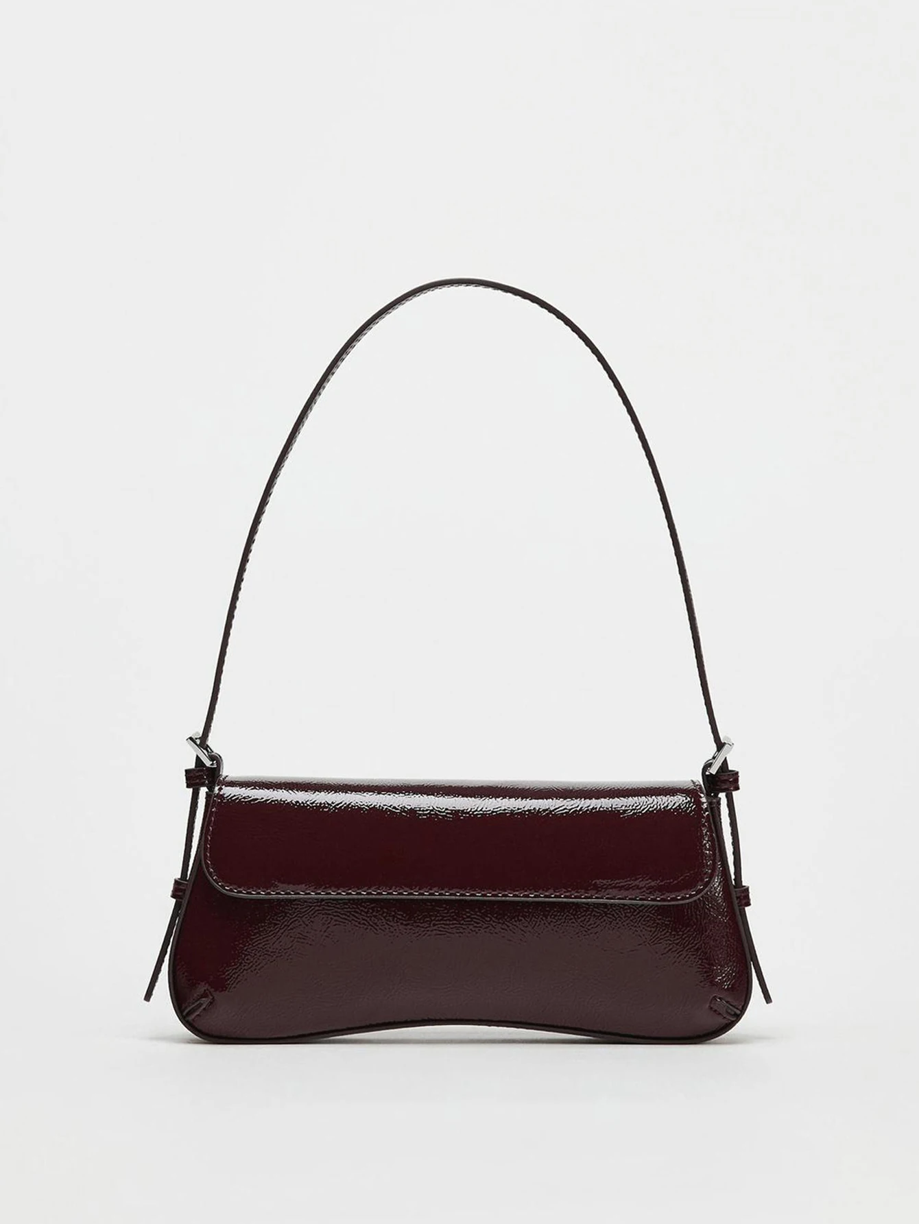 1 Stück Damen-Schultertasche - Damen-PU-Leder-Designertasche, Modische Henkeltasche, Überschlagklappe, Unterarmtasche mit Tragegriff