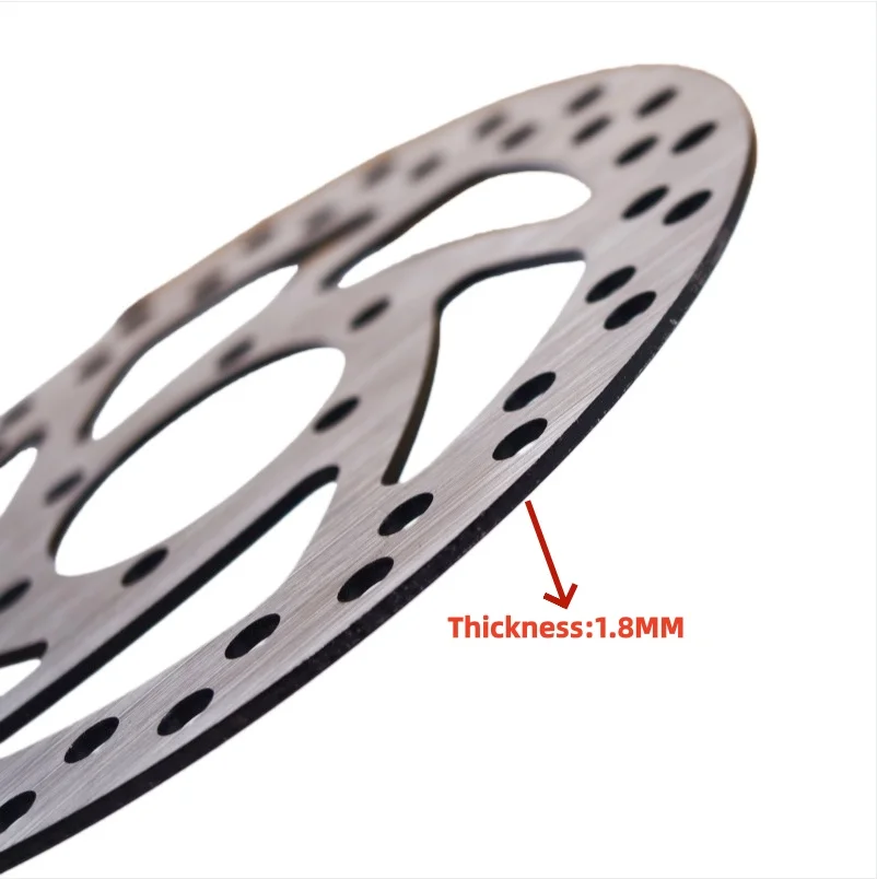 سكوتر كهربائي الفرامل الدوارات تركيب الملعب الصف 48 مللي متر في الهواء الطلق الدراجات مكبح قرصي الدوار 120/140 مللي متر مع مسامير #2