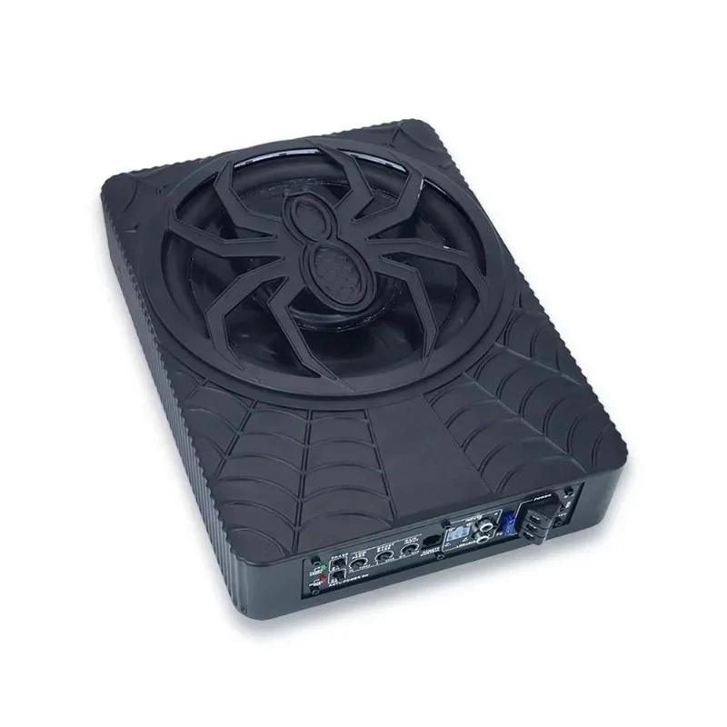 10 Inch Active Ultra‑Thin Car Subwoofer Light Under Seat Powered Bass Speaker for Car Audio System Upgrade