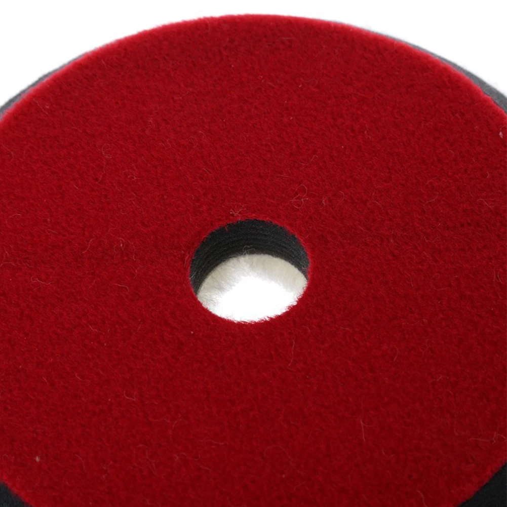 6/7 Inch Car Polishing Pad Auto Soft Wool Buffing Polishing Pad Professional Detailing Mixed Car Maintenance Wool Polishing Disc