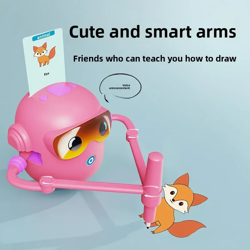 

Интеллектуальный автоматический робот для раннего образования, 3-8 лет, просветляющий детский подарок на день рождения, игрушка