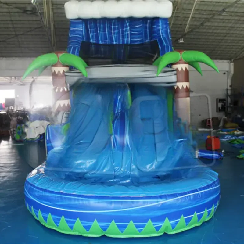 FOR Inflatable Water Slides Commercial Blow Up colorful jumping castle  Home Backyard Inflatable Slide For Kids  Water  slide