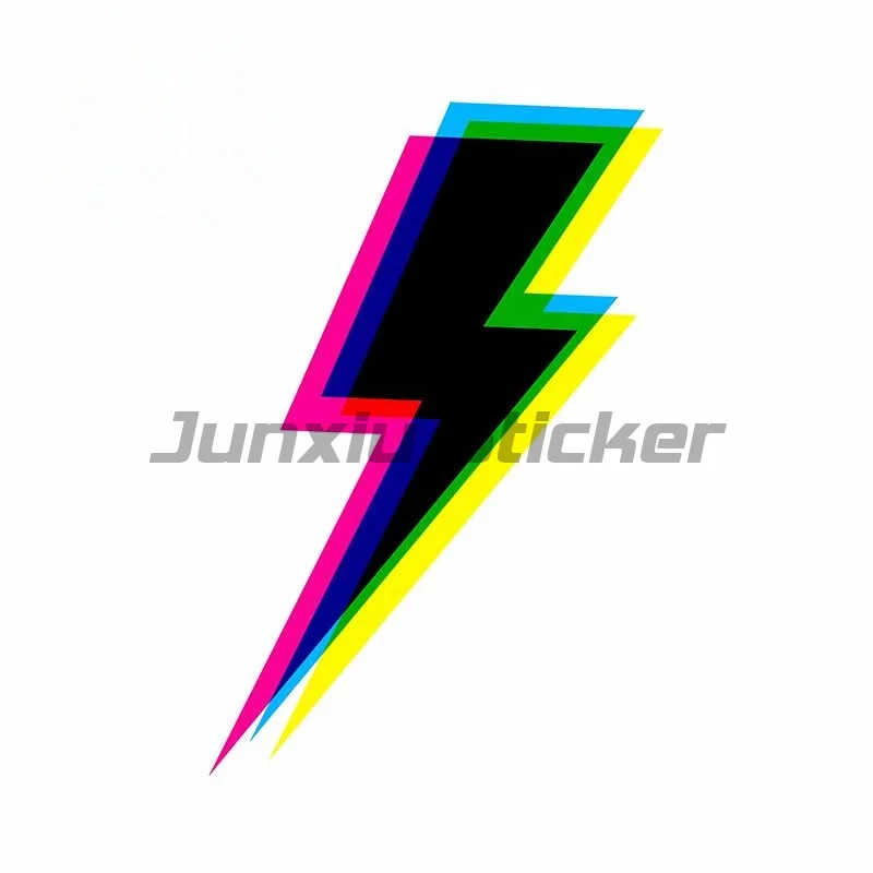 Lightning Car Stickers DIY Graphics Decal Vinyl Material Suitable for VAN RV JDM Car Accessories Decal Decoration