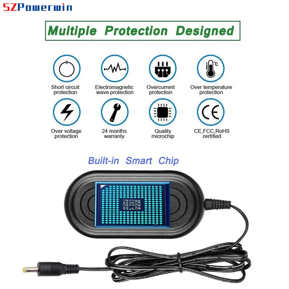 Powerwin AC-LS5+DK-X1 Camera Adapter 4.2V 1.5A AC LS5 DK X1 Power Supply Dummy Battery for Sony Cybershot RX100 II III VI RX1 RX