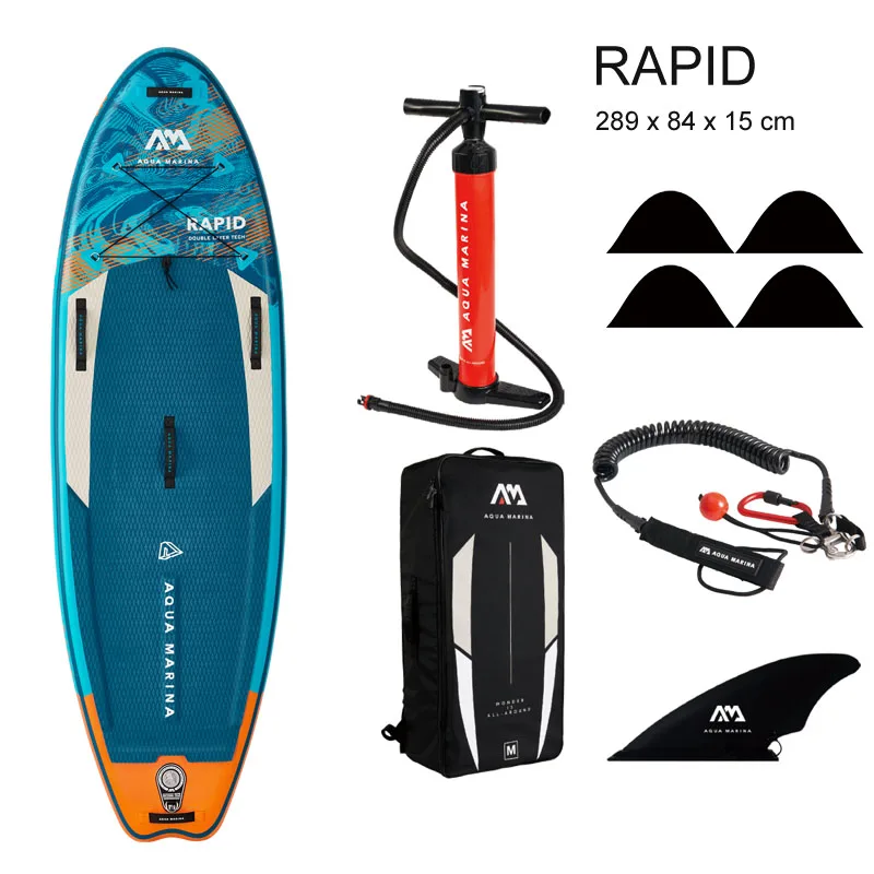 Stand Up Paddle Board, Double Layer Fusion PVC, Non-Slip EVA Deck Pad, with Paddle Pump Bag, for Ocean Beach Lake River Touring
