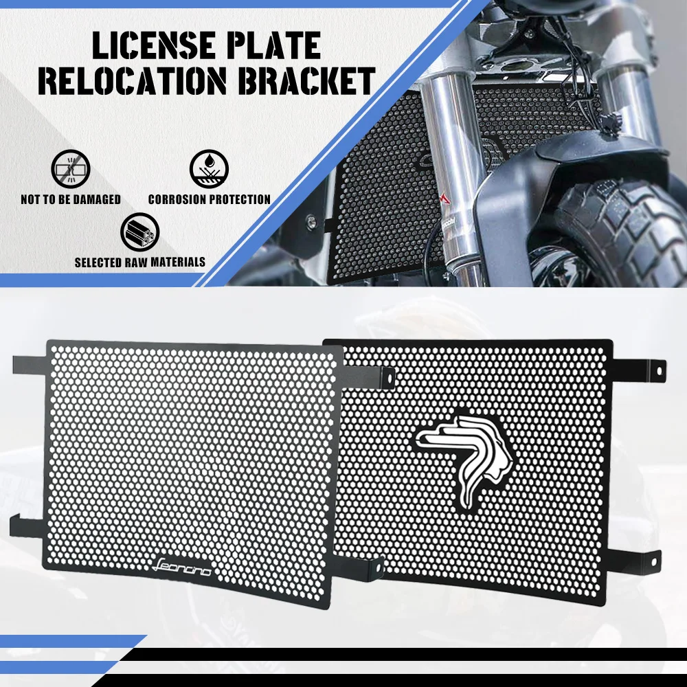 

Для Benelli Leoncino 800 2020 2021 2022 2023 2024 Leoncino 800 решетка радиатора защитная крышка защитная решетка аксессуары для мотоциклов