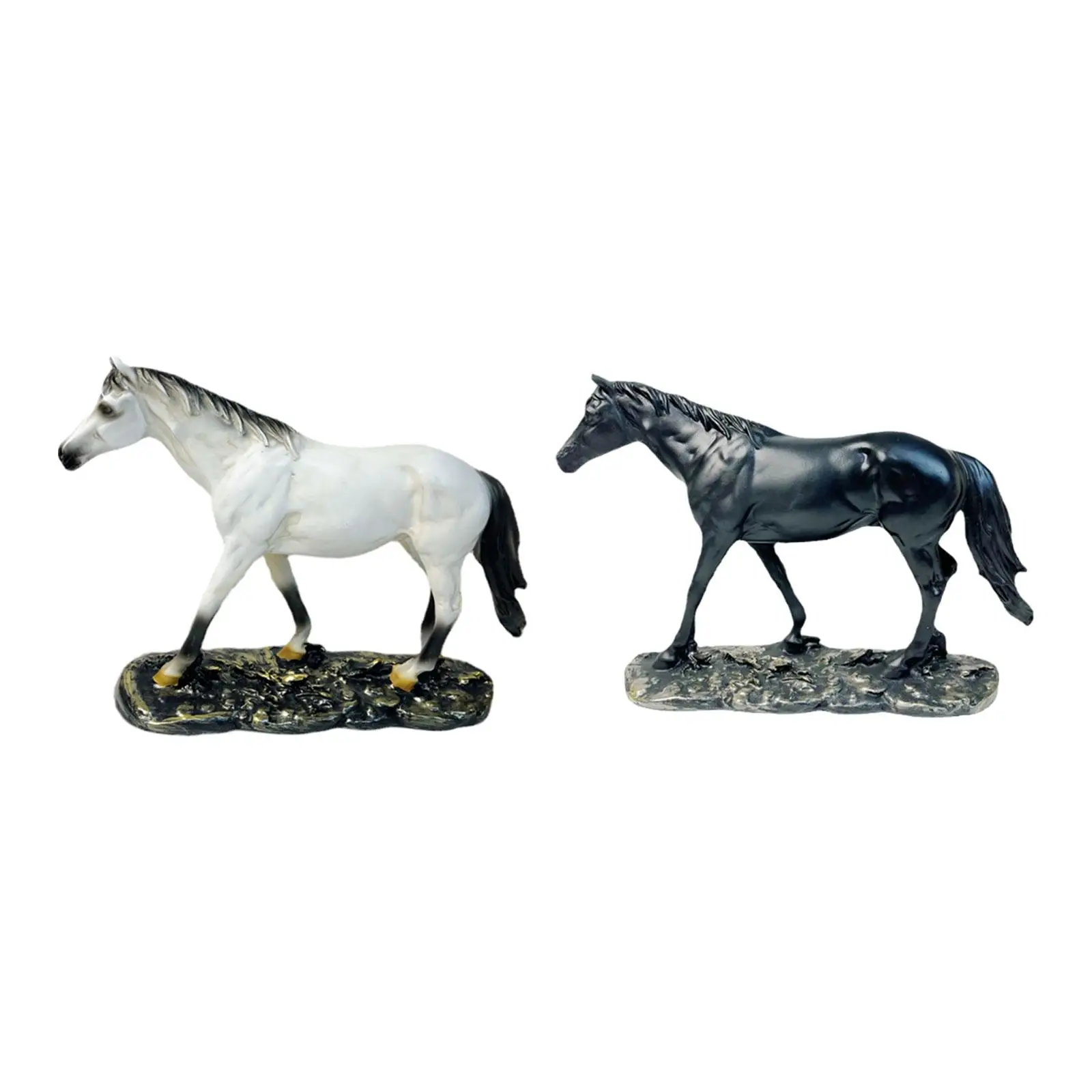 Horse Statue Decoration Horse Sculpture Home Decor Decorative Horse Figurine for Office Birthday Holiday Housewarming Party