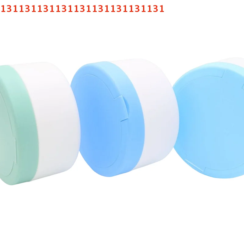 Caja portátil de soplo de polvo para bebé de gran capacidad con tamiz para salón en casa, cuidado infantil, contenedor de talco profesional de 140g