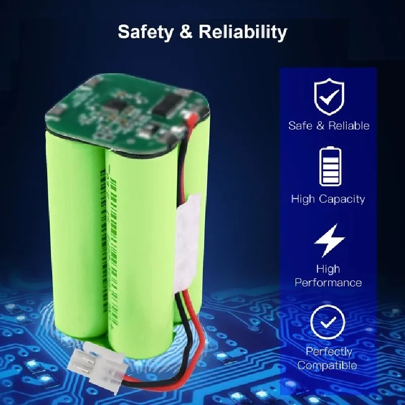 2023 Upgrade 9900mah14.4V For Lydsto S1 G1 R1 R1A G1M G2 1D W1 L1 HD-STYTJ-W08 HD-STYTJ-B08 Sweeper battery spare parts