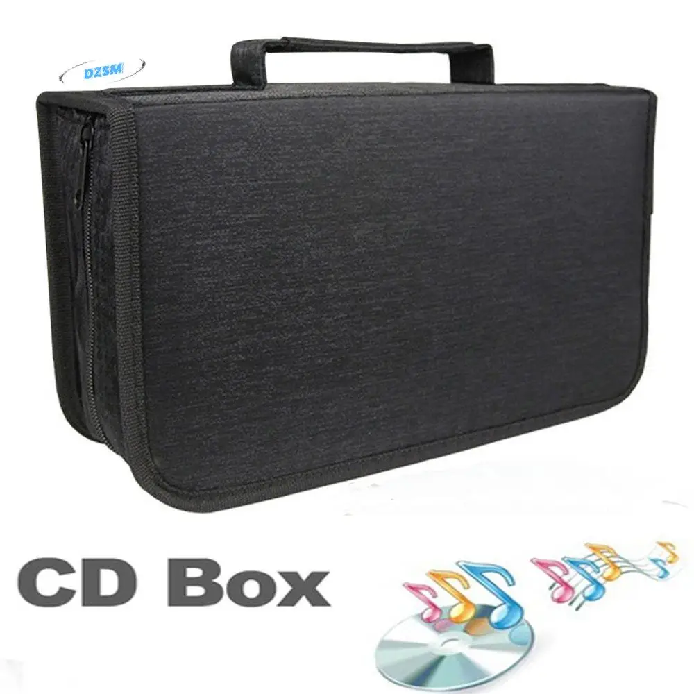 

with Carry Handle 128 Disc Game Accessories Case CD DVD VCD Holder Storage Bag Organizer Wallet