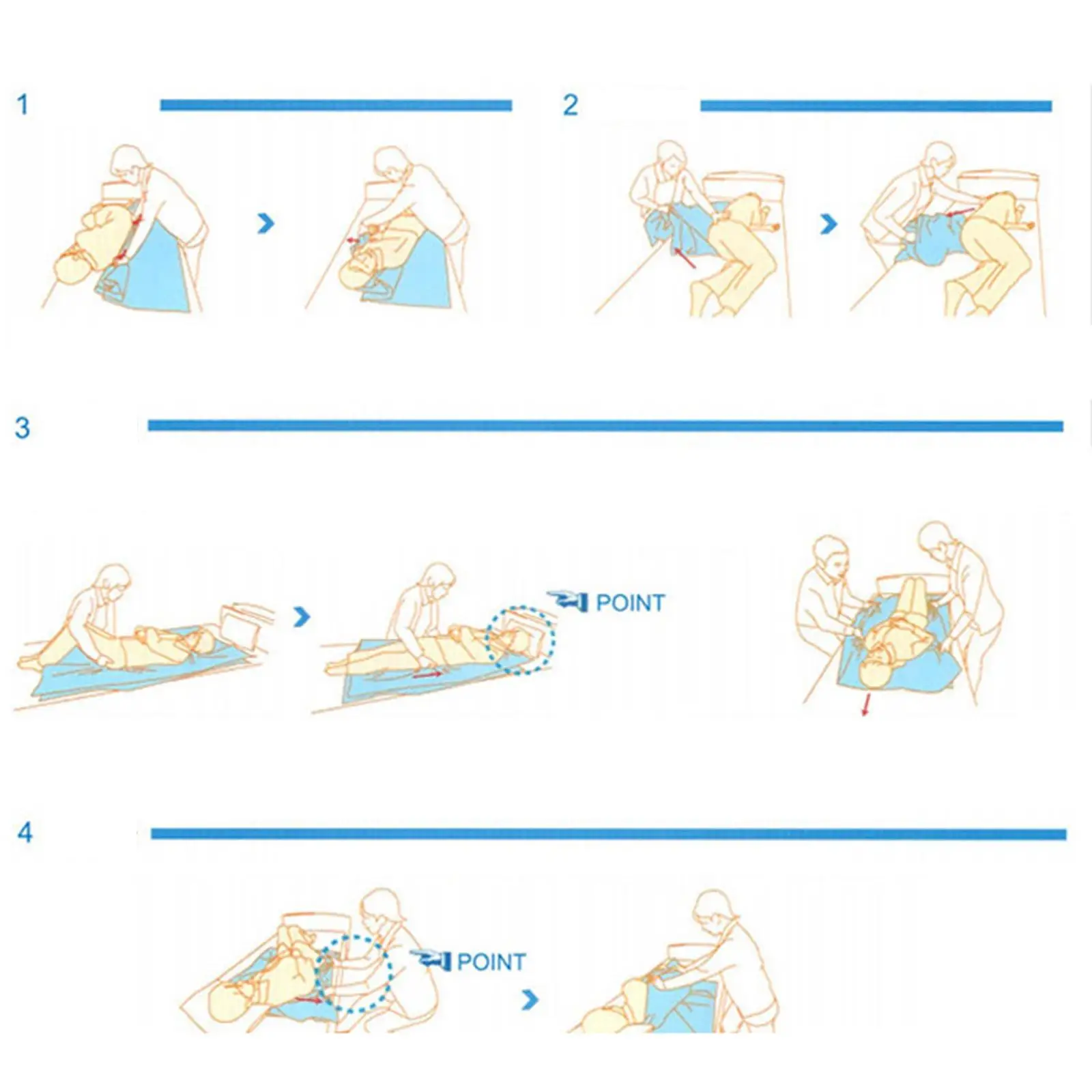 

Многофункциональная подушка-слайдер для перемещения пациентов, вспомогательная подушка для позиционирования и транспортировки