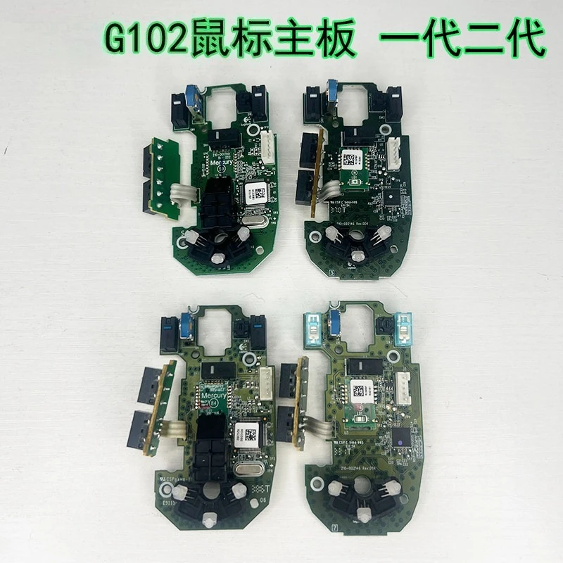 G102 Gen1 Gen2 Mouse PCB Board Blue Dot Kailh Black Gold Switch TTC Dustproof Gold Encoder Repair Accessories