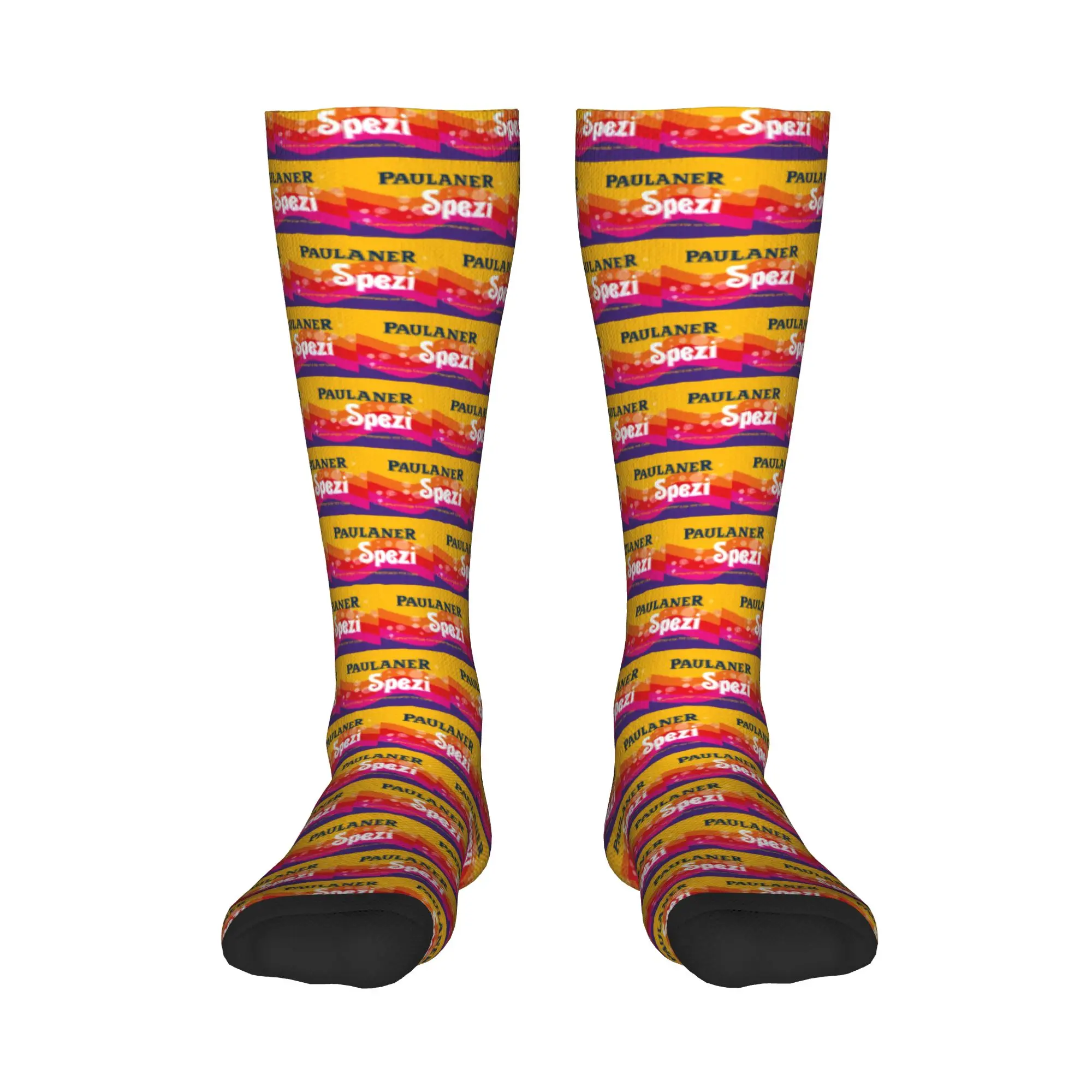 

Всесезонные чулки для экипажа Paulaner Spezi munich, носки в стиле Харадзюку, повседневные длинные носки в стиле хип-хоп, аксессуары для мужчин и женщин, Рождество