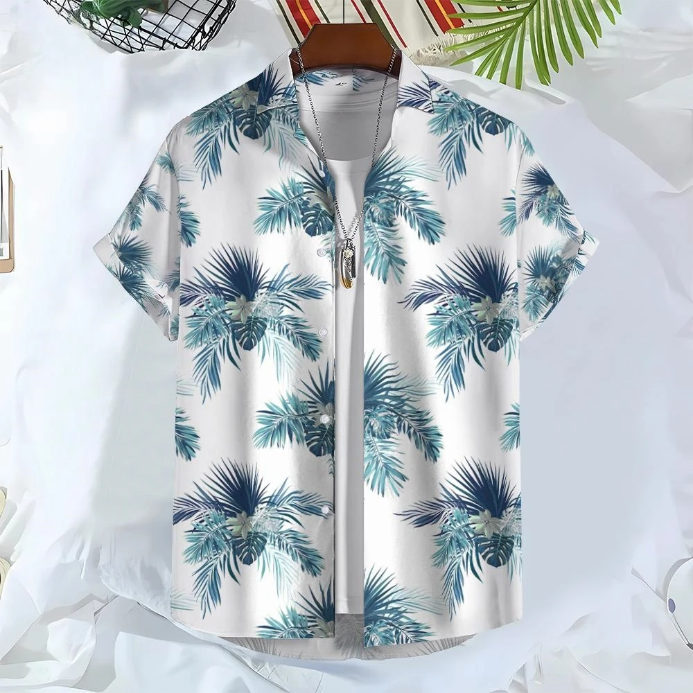 

Children's T-Shirt Hawaiian Beach Shirts Short Sleeve Shirt for Kids Summer Children's Clothes Casual Boy's Shirt Girl Blouse