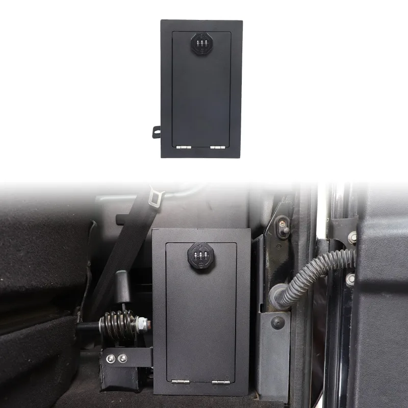 

Aluminum Alloy Rear Trunk Safe for 2004-2018 Land Rover Defender Car Accessories