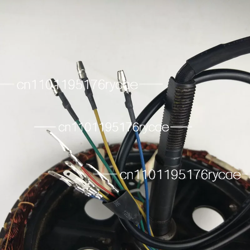 Simple electric vehicle motor coil motor spindle 48V350W