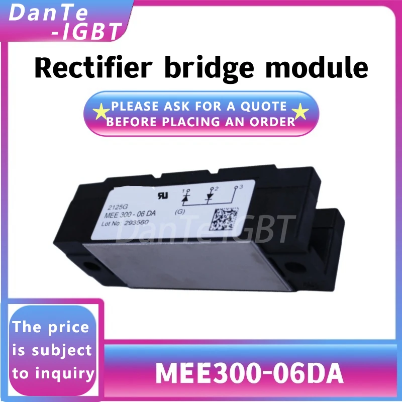 

MEE300-06DA new module high power MEE300 high voltage rectifier bridge module original spot