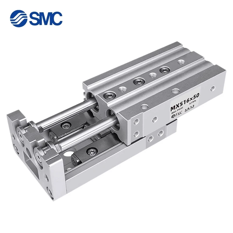 

SMC Air Slide Table Pneumatic Cylinder MXS6 MXS8 MXS12 MXS16 MXS20 MXS25 Rail Slide Air Cylinder