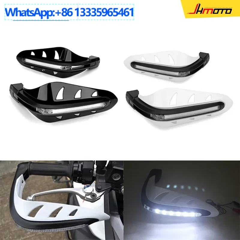 

4PCS motorcycle accessories modified aluminum alloy hand guard anti-drop hand guard with turn signal stop hand bow