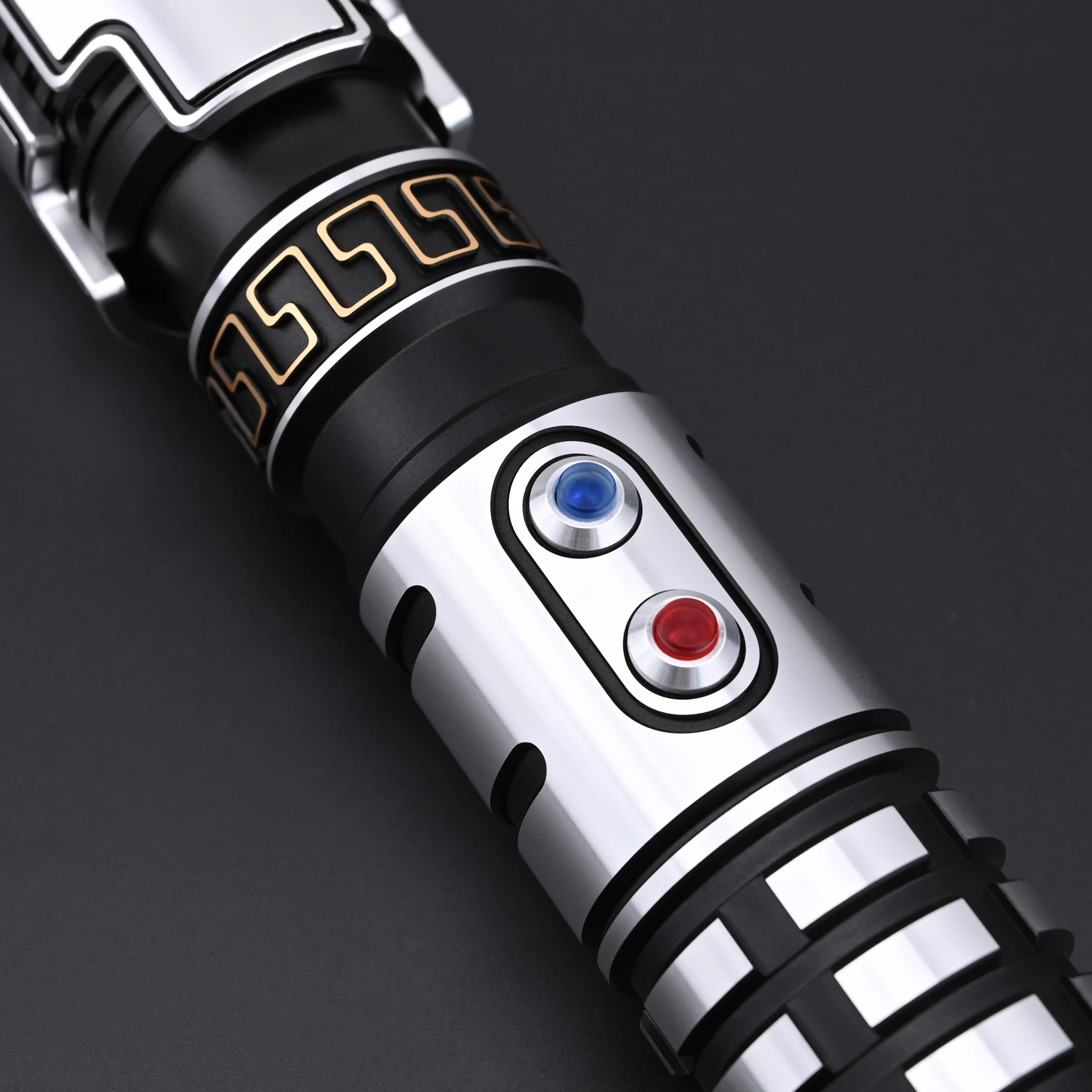 TXQSABER Lightsaber Judger SDRGB SNV4 no Blade Metal Hilt Smooth Swing FOC Heavy Dueling Lightsaber for Adult Cosplay Toys view 5