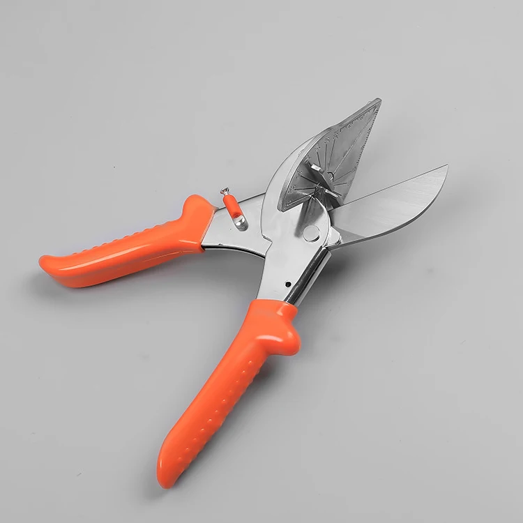 F50 New Angle Cutter Mitre Shears Gasket Window Cutter Trim Bead Snips Steel Blade For Batten Plastic Pipe Or Plastic Products