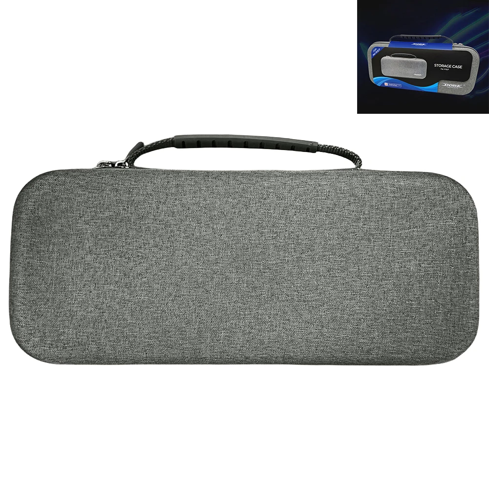 

EVA Carrying Case Bag Shockproof Hard Storage Box Anti-Scratch with Mesh Pocket for PS5 Portal