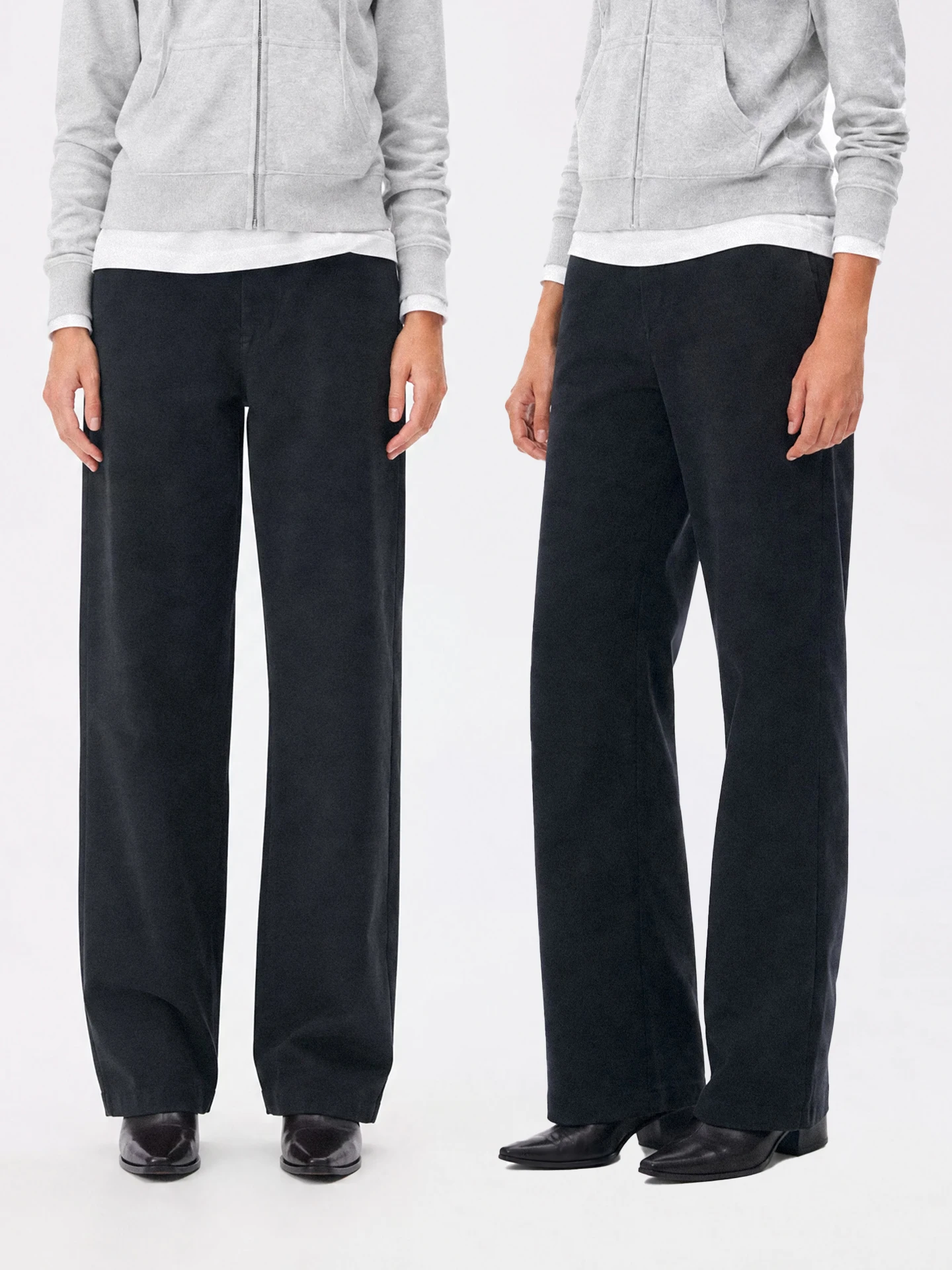 TDDP Women's Vintage Washed Cotton Straight Leg Casual Pants Loose Fit Slimming Long Trousers Comfortable Breathable