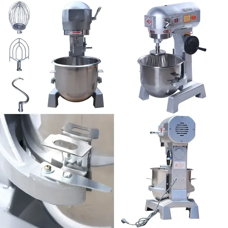 Professional 20L Electric Vertical Food Blender Planetary Cooking Mixer for Egg Cake Milkshake Dough