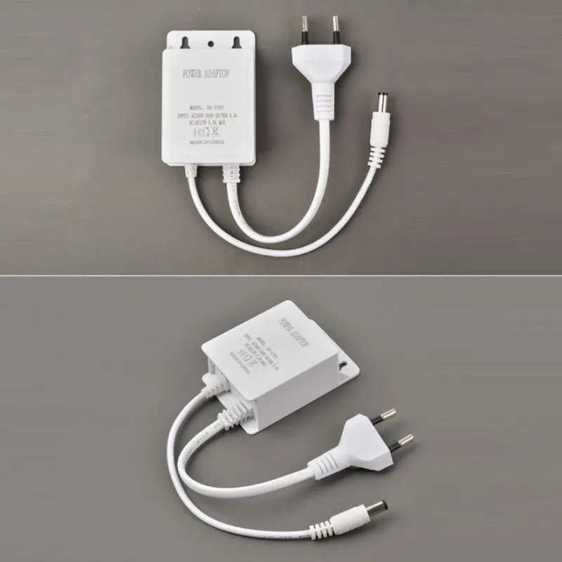 

Waterproof Outdoor Power Adapter 100V 240V AC to 12V DC US EU Plug for Europe Charger Supply Converter
