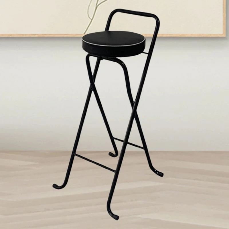 เก้าอี้บาร์ผู้ใหญ่รอบพับเคาน์เตอร์ความสูงอาหารเช้าเก้าอี้บาร์ห้องครัวสวนร้านอาหาร Silla เฟอร์นิเจอร์บาร์