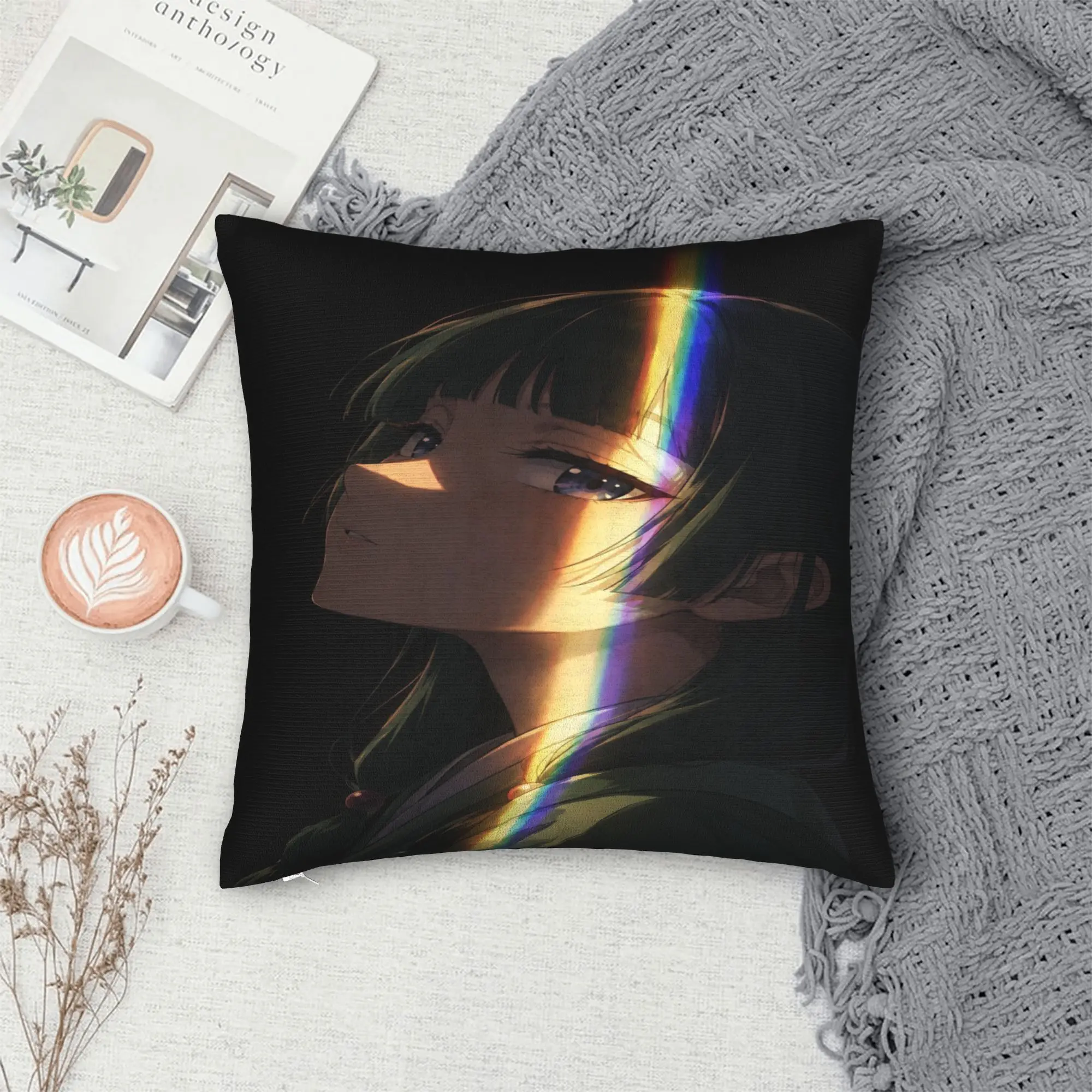The Apothecary D-Diaries Maomao Pillowcases  Funny Pillow Case For Sofa Car Home Decor Soft Pillow Cover