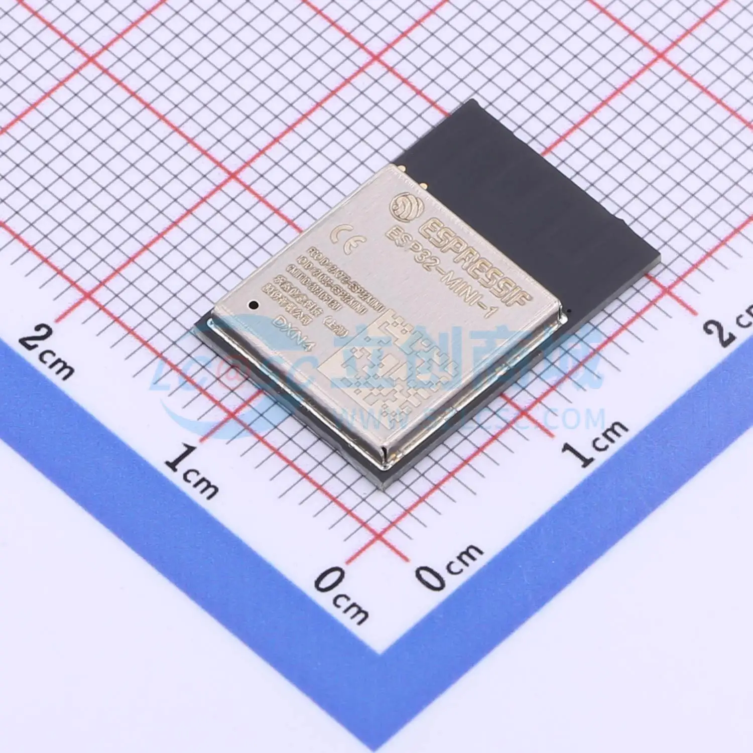 4pcs ESP32-MINI-1-N4 SMD-55P 19.0x13.2mm ESP32-U4WDH Bluetooth4.2 WiFi Wireless IoT Smart Home Module