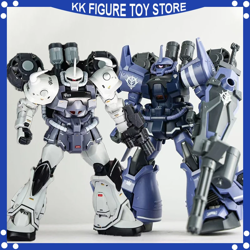 STAR HG 1/144 MS-07B-3 Gouf 커스텀 B3 조립 모델 키트, 플라이 백 포함, 블루 컬러, 액션 피규어, 플라스틱 모델 로봇 장난감 