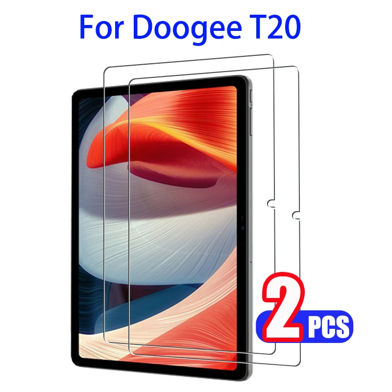 

For Doogee T20 Tablet Tempered Glass film 10.4 inch 9H Hardness Fingerprint Free Bubble Free HD Screen Protector For Doogee T20