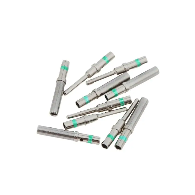 20Pcs DT 1.5mm Series Pin Contact 0462-201-16141 0460-202-16141 Stainless Steel 16AWG Deutsch Crimp Solid Female Male Terminal.