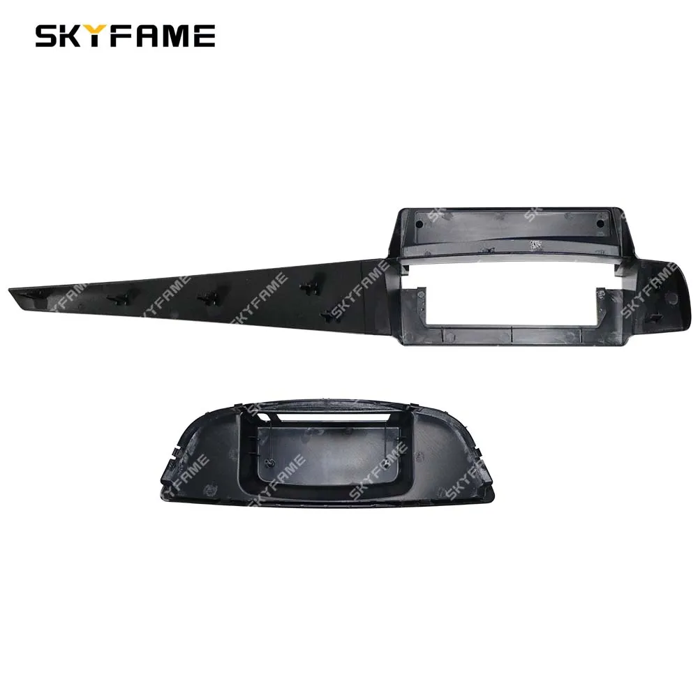 SKYFAME Car Frame Fascia Adapter Canbus Box Decoder Android Radio Dash Fitting Panel Kit For Renault Latitude Laguna 3