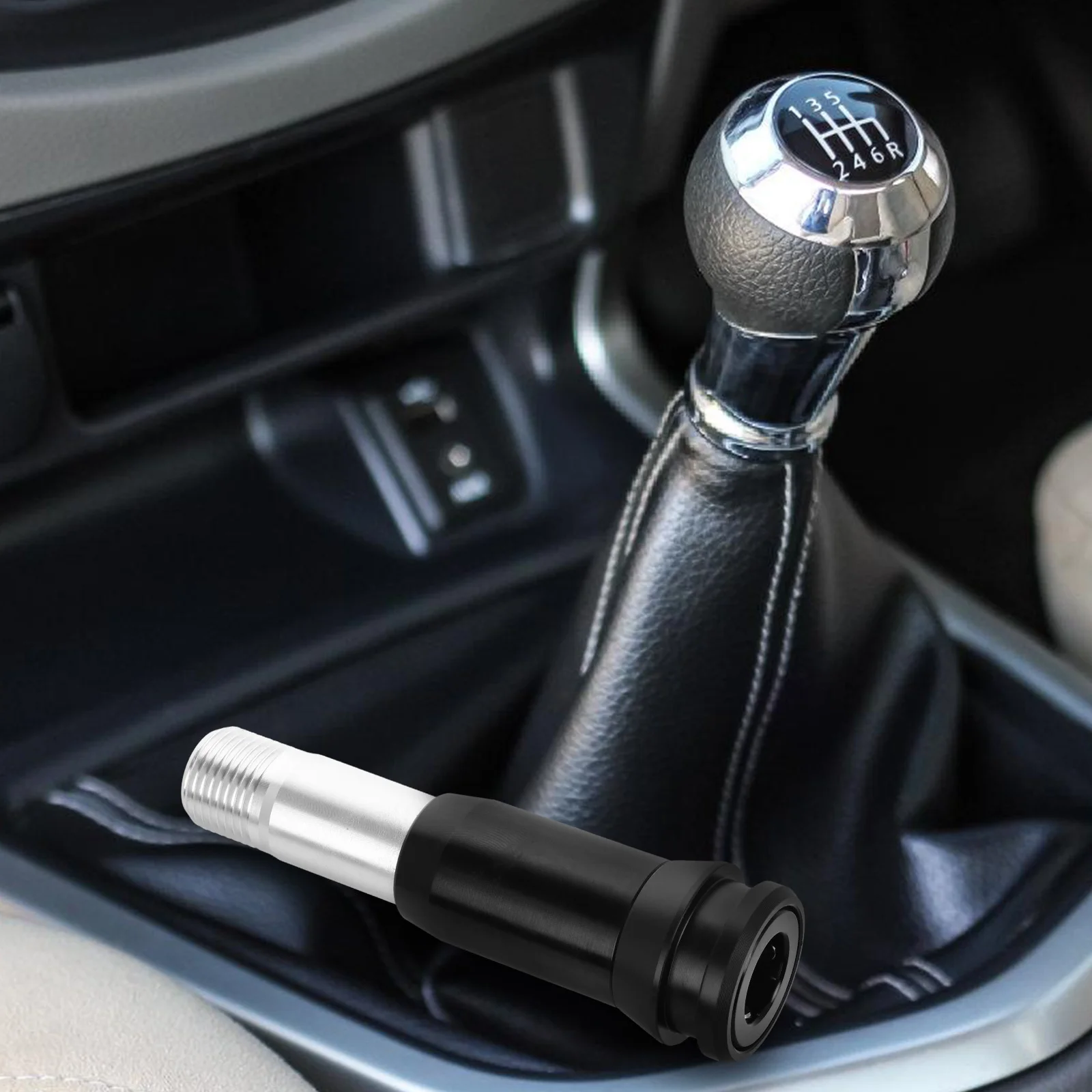 

Automatic Gear Shift Knob Adapter Extended Shifter Conversion Kit For Universal Car Models Durable Manual To Automatic