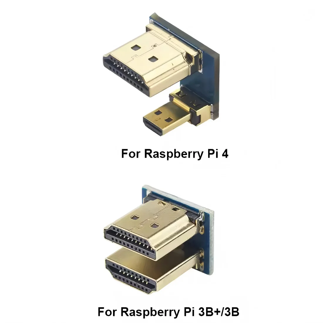

Raspberry Pi 4 1080P HDMI-compatible Adapter Male to Male Converter for Raspberry Pi 3B+/3B 3.5 inch Display 5 inch Touch Screen