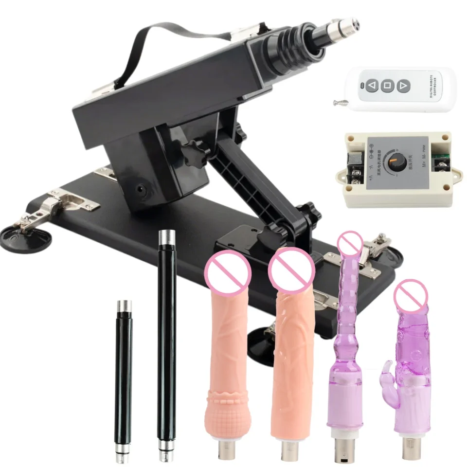 FREDORCH  3XLR Sex Machines for Adults With Big Dildo Sex Machines Automatic Masturbation Pumping Gun SEX Toys  for Woman