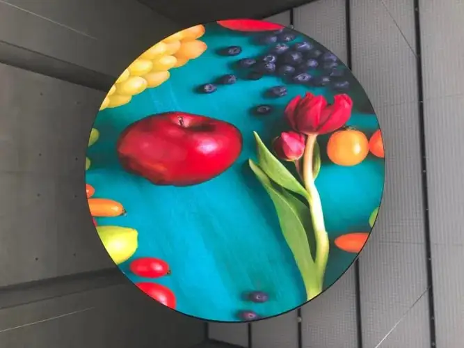 Round LED Display 200*200mm Circular LED Display 400*400mm Circle Led Screen 600*600mm Round LED Screen 800*800mm LED Sign LOGO