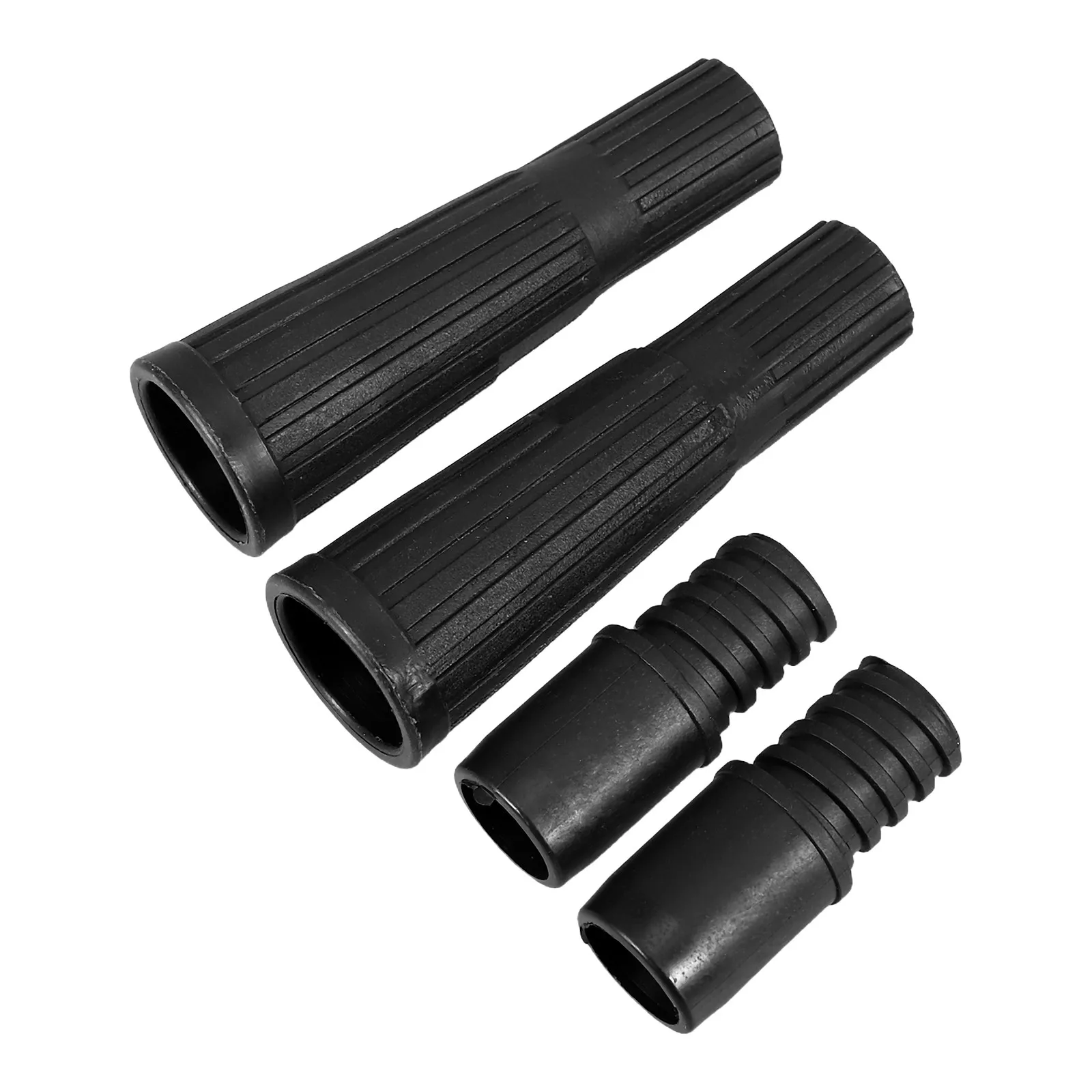 2 Sets Extension Pole Adapter Kit for Paint Roller Window Squeegee Paint Roller  Broom Handle Mop Threaded Tips Fit 22mm Rods