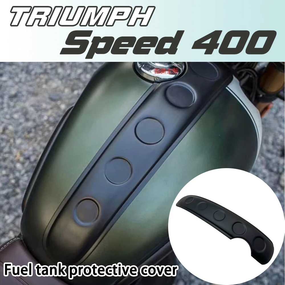 

Защитная накладка на крышку топливного бака из АБС-пластика черного цвета для мотоциклов Triumph Scrambler 400X Speed400 2024