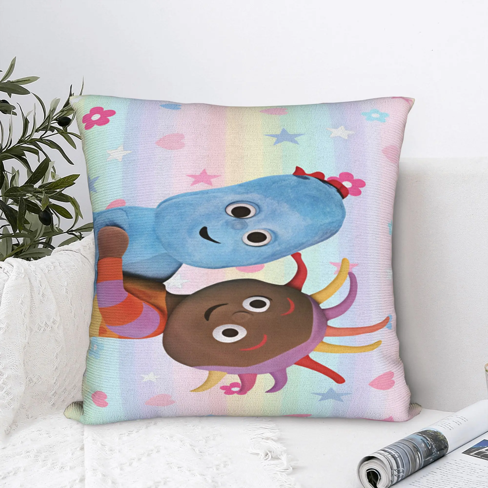The Haahoos In the night garden Pillow Case  Graphic Pillow Cover Fashion Cushion Cover For Office Car Home Decor