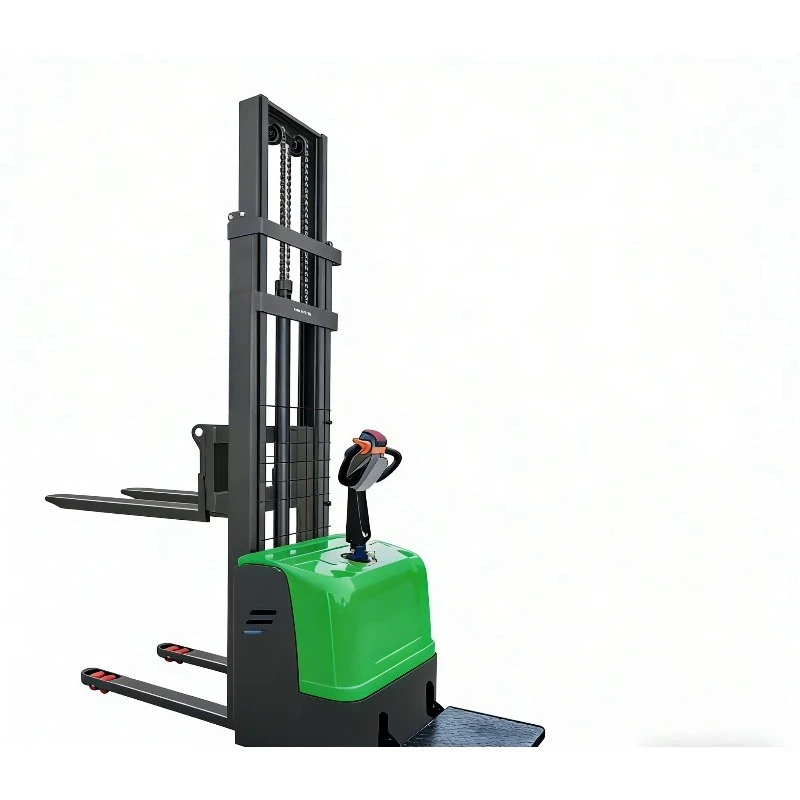 2 Ton Electric Pallet Stacker, 1.5M Lift Height Pedestrian Forklift, Xinancheng Warehouse Pallet Truck for Sale