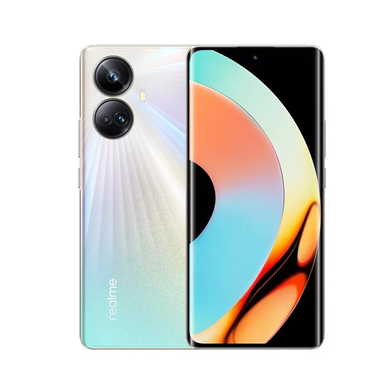 Realme-Smartphone 10 Pro Plus, Android 5G, 6.7 ", 128 Go, 256 Go, débloqué, toutes les couleurs, en bon état, téléphone d'occasion d'origine