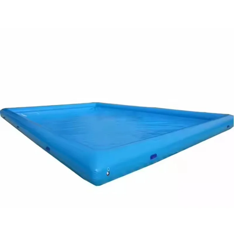 

Большой надувной квадратный бассейн из ПВХ для водных прогулок, плавающий надувной бассейн для детей и взрослых